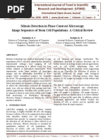 Mitosis Detection in Phase Contrast Microscopy Image Sequences of Stem Cell Populations: A Critical Review