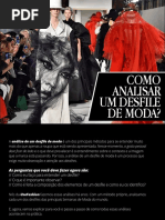 Como Analisar Um Desfile de Moda PDF