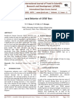 Flexural Behaviour of GFRP Bars