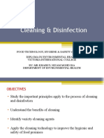 Cleaning & Disinfection