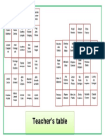 Seat Plan