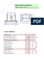 PERHITUNGAN TUMPUAN BASE PLATE DAN ANGKUR