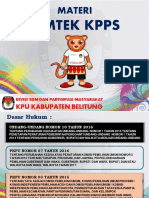 Materi Bimtek KPPS