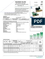 Pilot Operated, Spool Type Single/dual Solenoid (Mono/bistable Function) Brass Body, 1/4