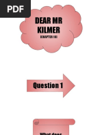 DEAR MR KILMER Chapter 3