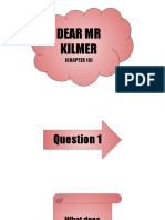 DEAR MR KILMER Chapter 3