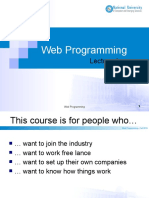 Web Programming 1