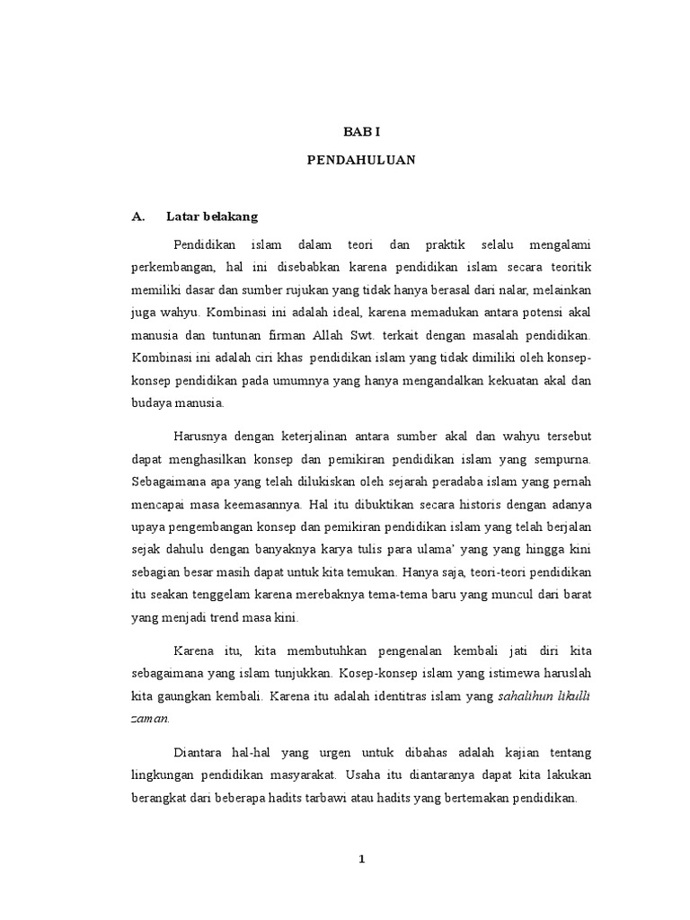 Hadits Tentang Pendidikan Masyarakat Gambar Islami