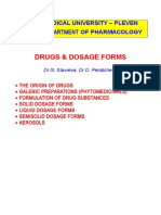 Drugs & Dosage Forms