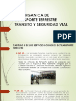LEY ORGANICA DE TRANSPORTE TERRESTRE TRANSITO Y SEGURIDAD.pptx