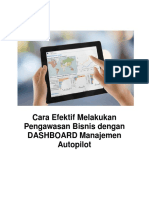 Cara Efektif Melakukan Pengawasan Bisnis Dengan DASHBOARD Manajemen Autopilot