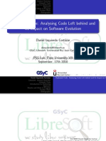 PSS Lab, Paris VII 2009: Orphaned Code: Analyzing Code Left Behind and Its Impact On Software Evolution