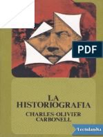 La Historiografia Charles Olivier Carbonell PDF