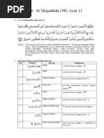 Download QS Al Mujaadilah Ayat 11 by matehkehcong SN38527759 doc pdf