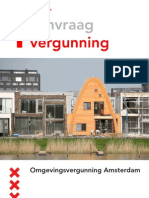 Omgevingsvergunning folder Amsterdam