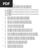 Punctuation Marks Exercise