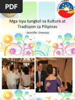 Download Mga Isyu Tungkol Sa Kultura at Tradisyon Sa by Jennifer Jimenez SN38528091 doc pdf