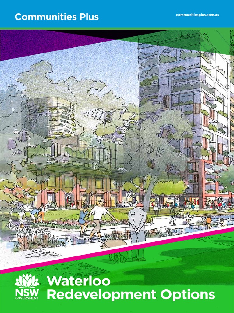 Waterloo Redevelopment Options PDF Built Environment Public Housing