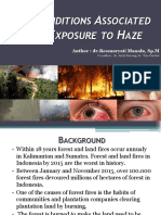 Eyes Condition Associated With Exposure To Haze