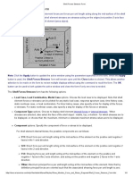 Shell Forces/Stresses Form