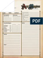 Fiche Perso arm5VF Stef Form Editable PDF