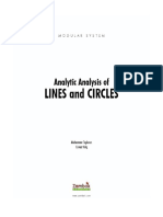 Analytic Analysis of LINES and CIRCLES PDF
