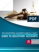 Guide To Solicitors' Account