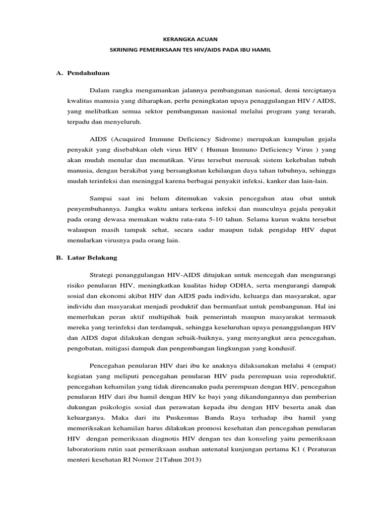 KAK SKRINING HIV PADA BUMIL.docx
