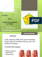 Presentation With Premature Rupture of Membrane