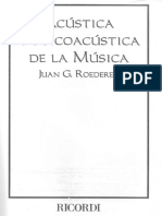 Acustica y Psicoacústica Roederer PDF