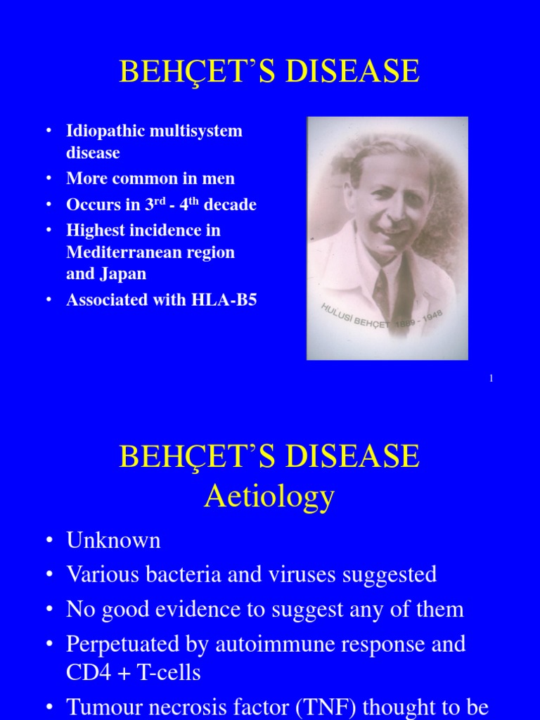 Understanding Behçet's Disease Symptoms | PDF