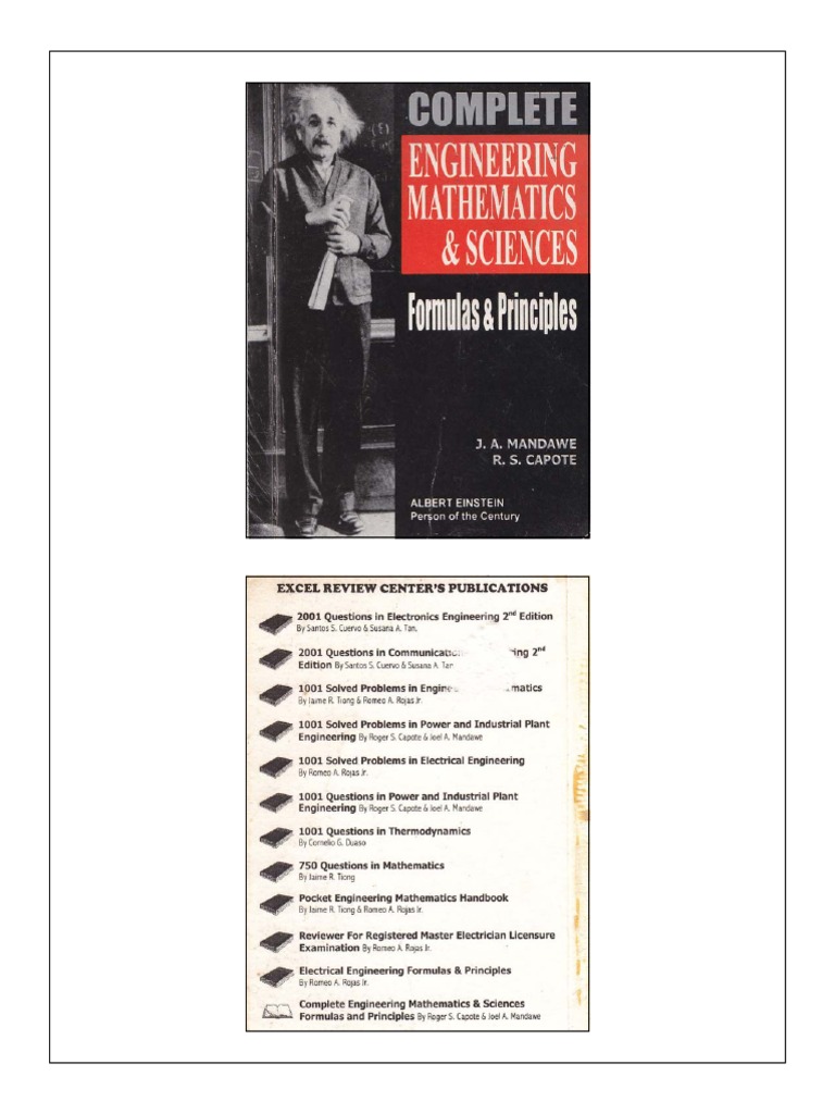 Engineering Mathematics Sciences By Mandawe And Capote Pdf