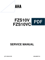 2012 Yamaha FZS10BW Service Repair Manual PDF