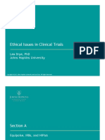 Ethical Issues in Clinical Trials