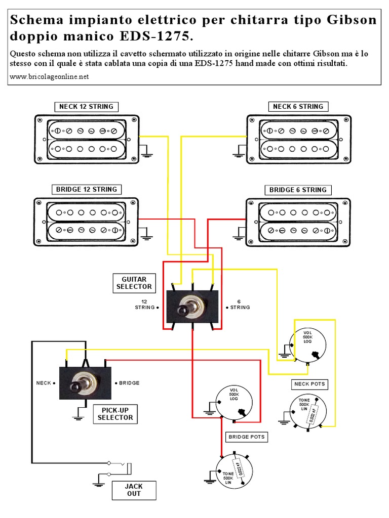 [DIAGRAM] Gibson Eds 1275 Wiring Diagram FULL Version HD Quality Wiring