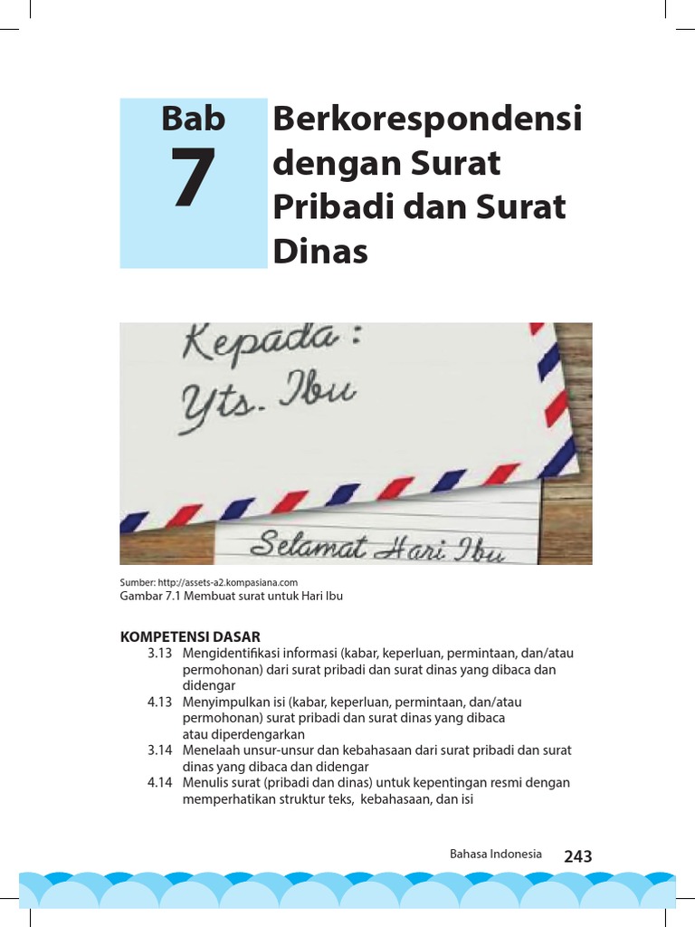 Contoh dan Struktur Surat Pribadi | PDF | Seni & Disiplin Bahasa