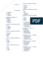 Analogías Por Sinonimia