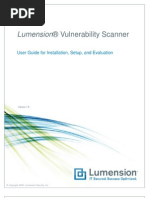 Lumension Vulnerability Scanner User Guide