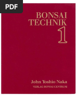 John Yoshio Naka - Bonsai Technik 1 | PDF