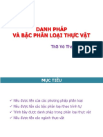 Chuong 9 - Bac Phan Loai - Danh Phap Phan Loai