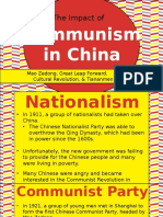 Communism in China Student
