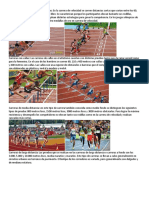 Tipos carreras atletismo