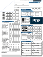 Star Finder Character Sheet