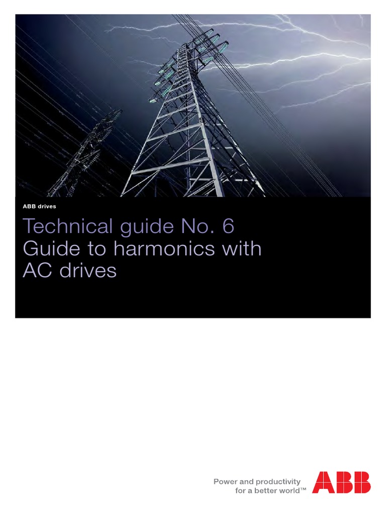 ABB Guide To Harmonics With AC Drives PDF Rectifier Alternating Current