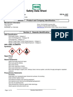 Safety Data Sheet: Section 1 - Product and Company Identification