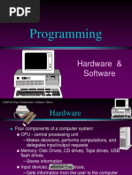 Programming: Hardware & Software