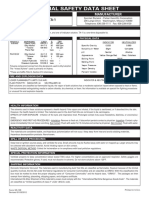 Material Safety Data Sheet: Acid Test Kit Ta-1