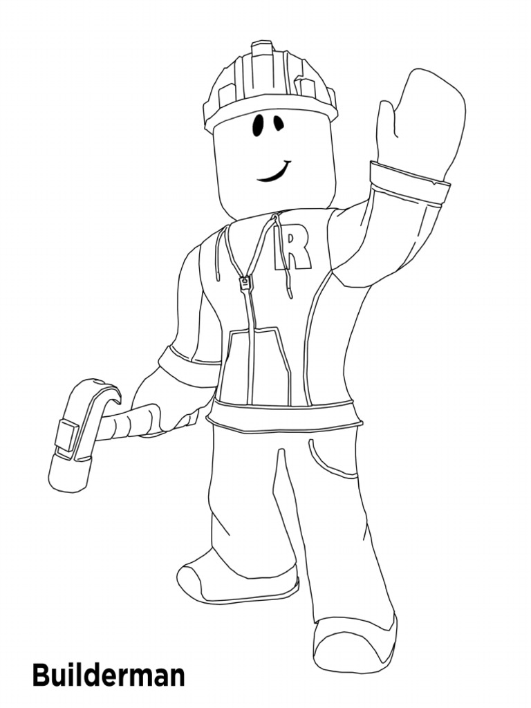 Roblox Coloring Book