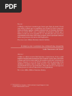 A Fabula Na Literatura Infantil