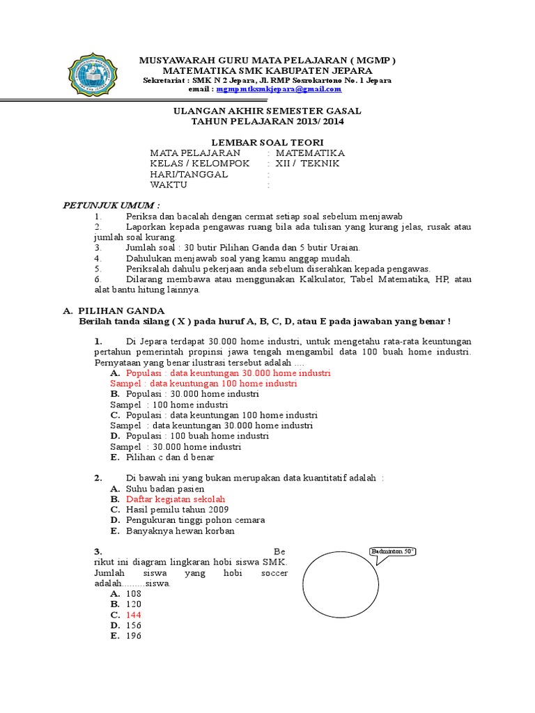 Soal Uas Gasal Tp 2013 Kelas Xii Non Teknik Rtf